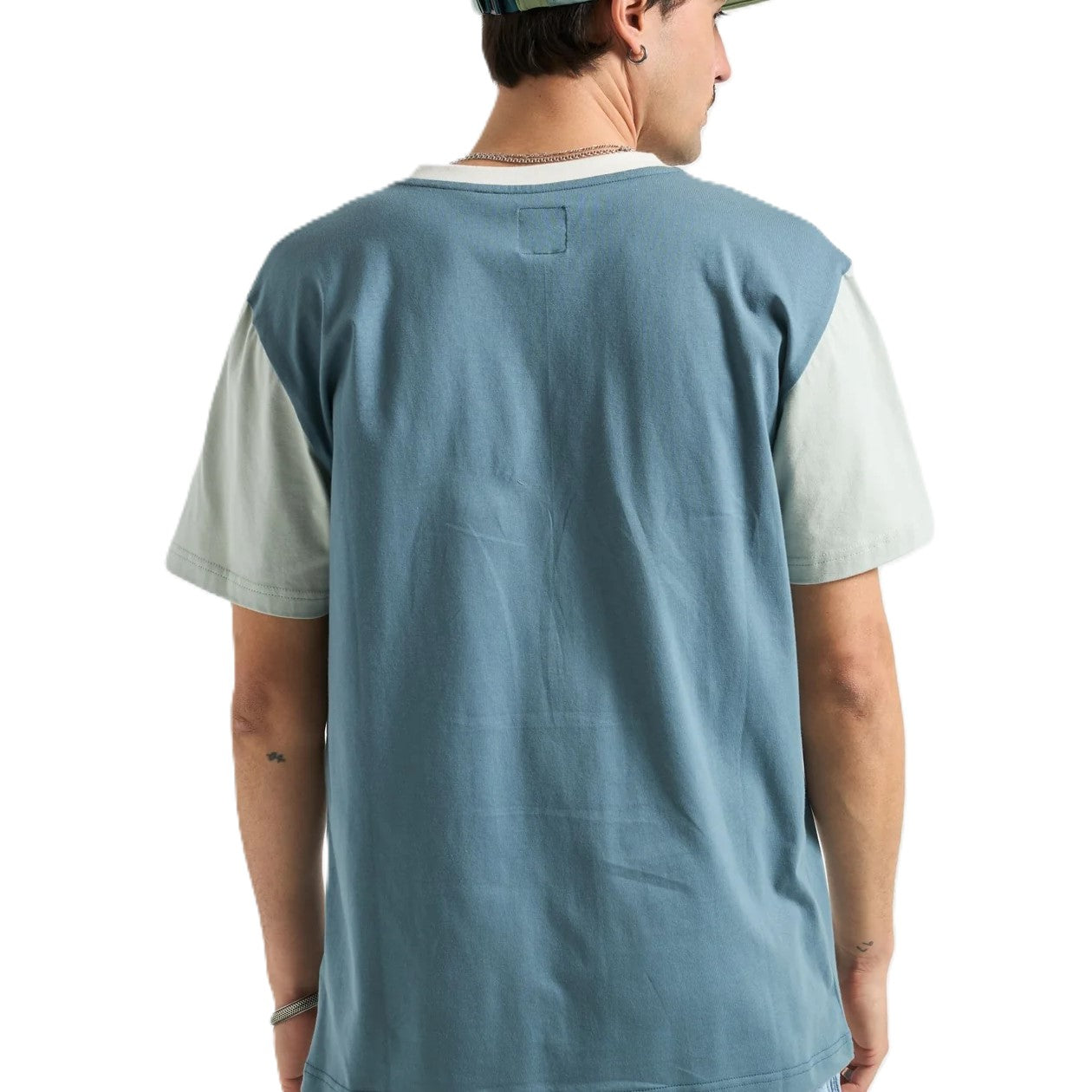 Tee Shirt Trendsplant Color Block Deep Spruce