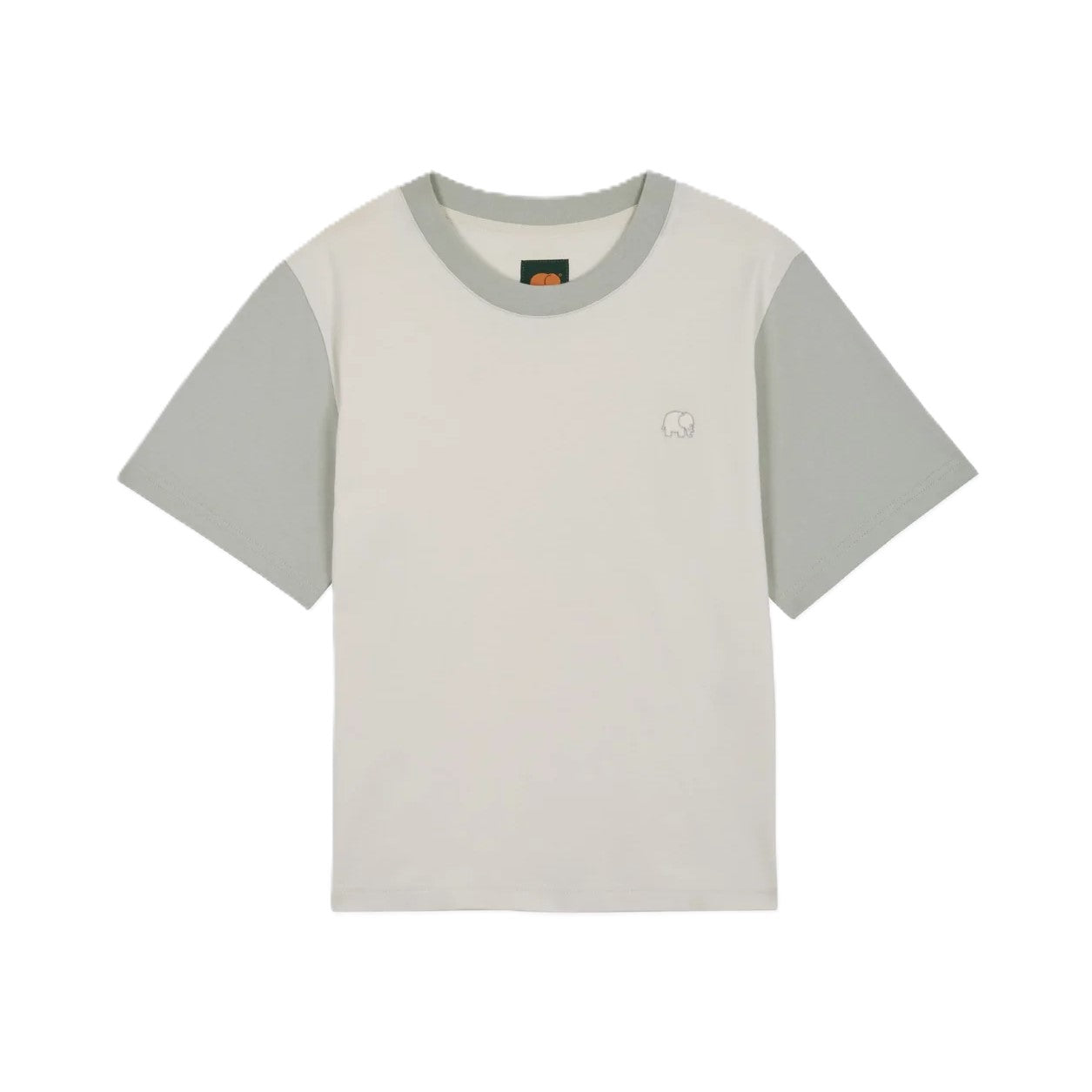 Tee Shirt Femme Trendsplant Color Block Sea Glass