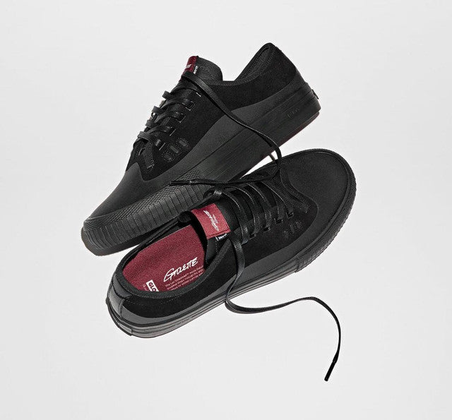 Globe Gillette Black/Black Suede