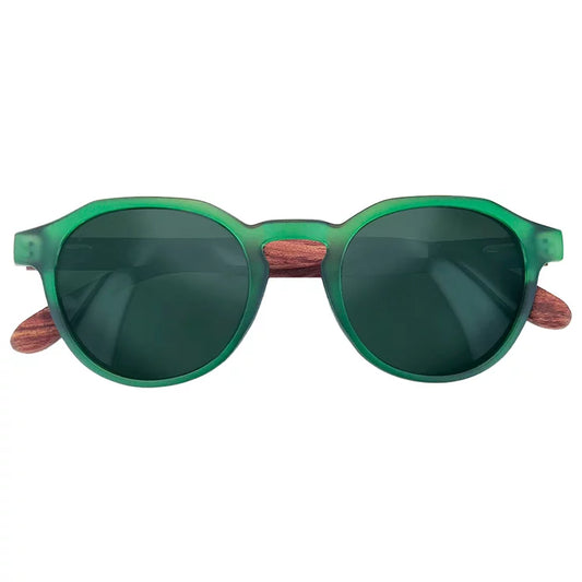 Lunette Moken GreenWood Green Polarized