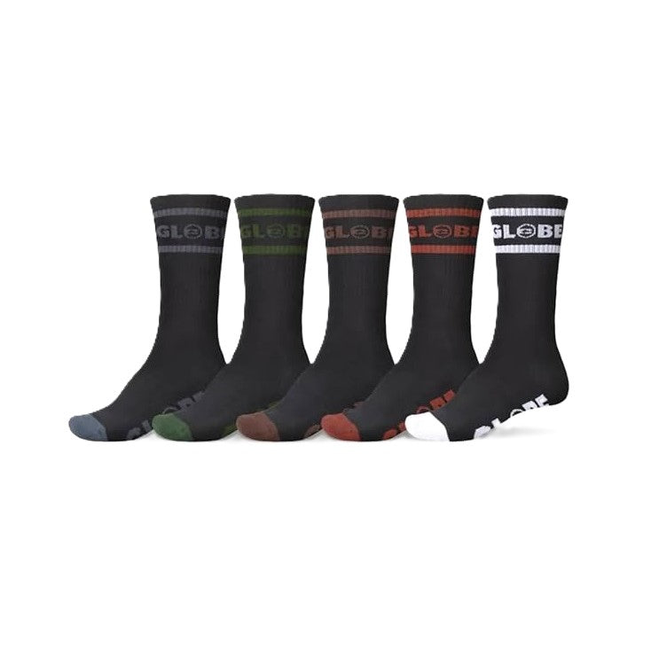 Chaussettes Globe Tilt Hi Pack de 5