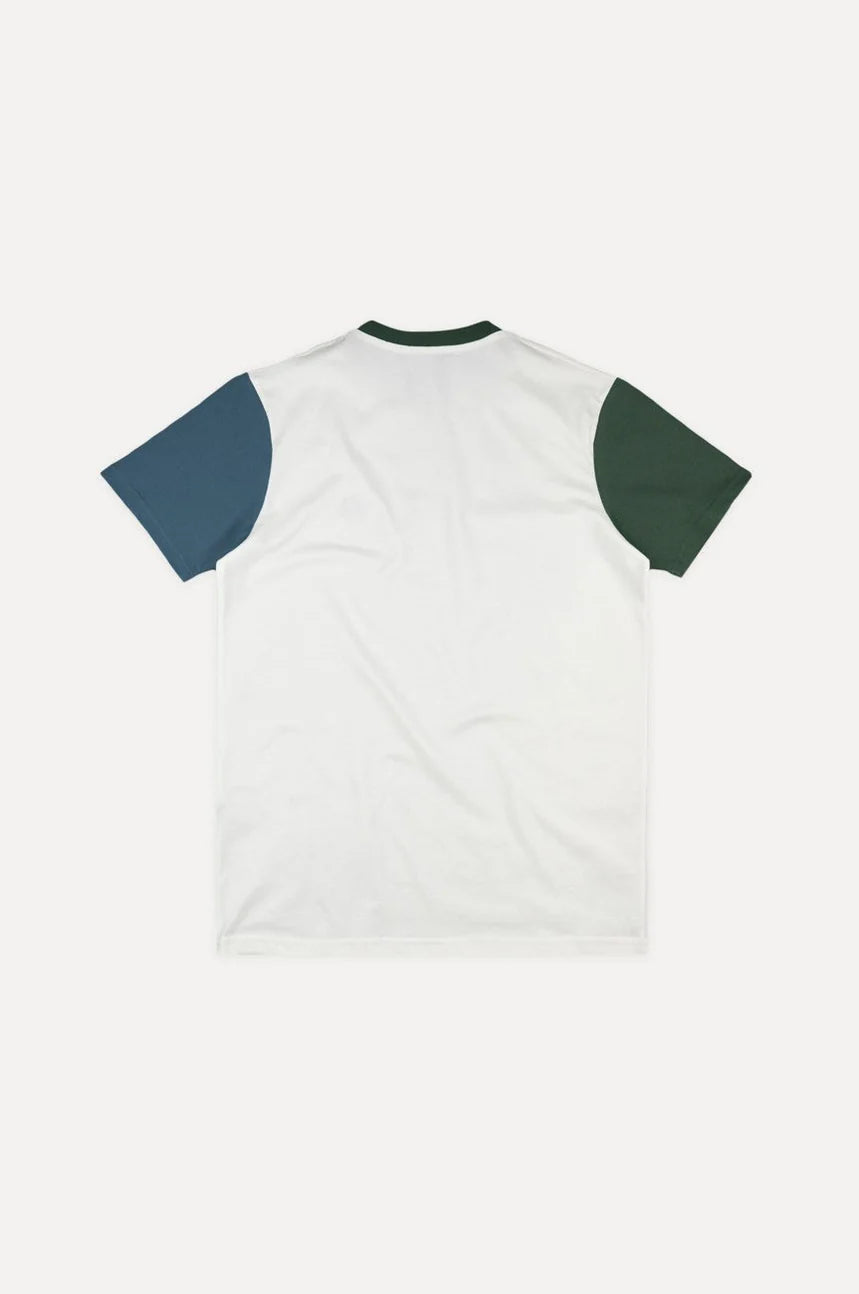 Tee Shirt Trendsplant Organic Color Block Natural