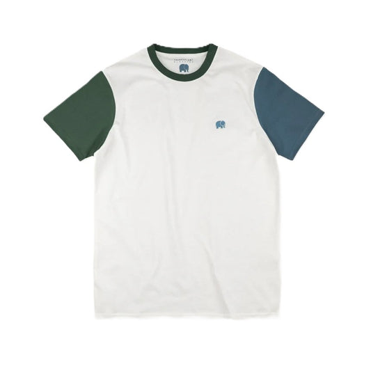 Tee Shirt Trendsplant Organic Color Block Natural