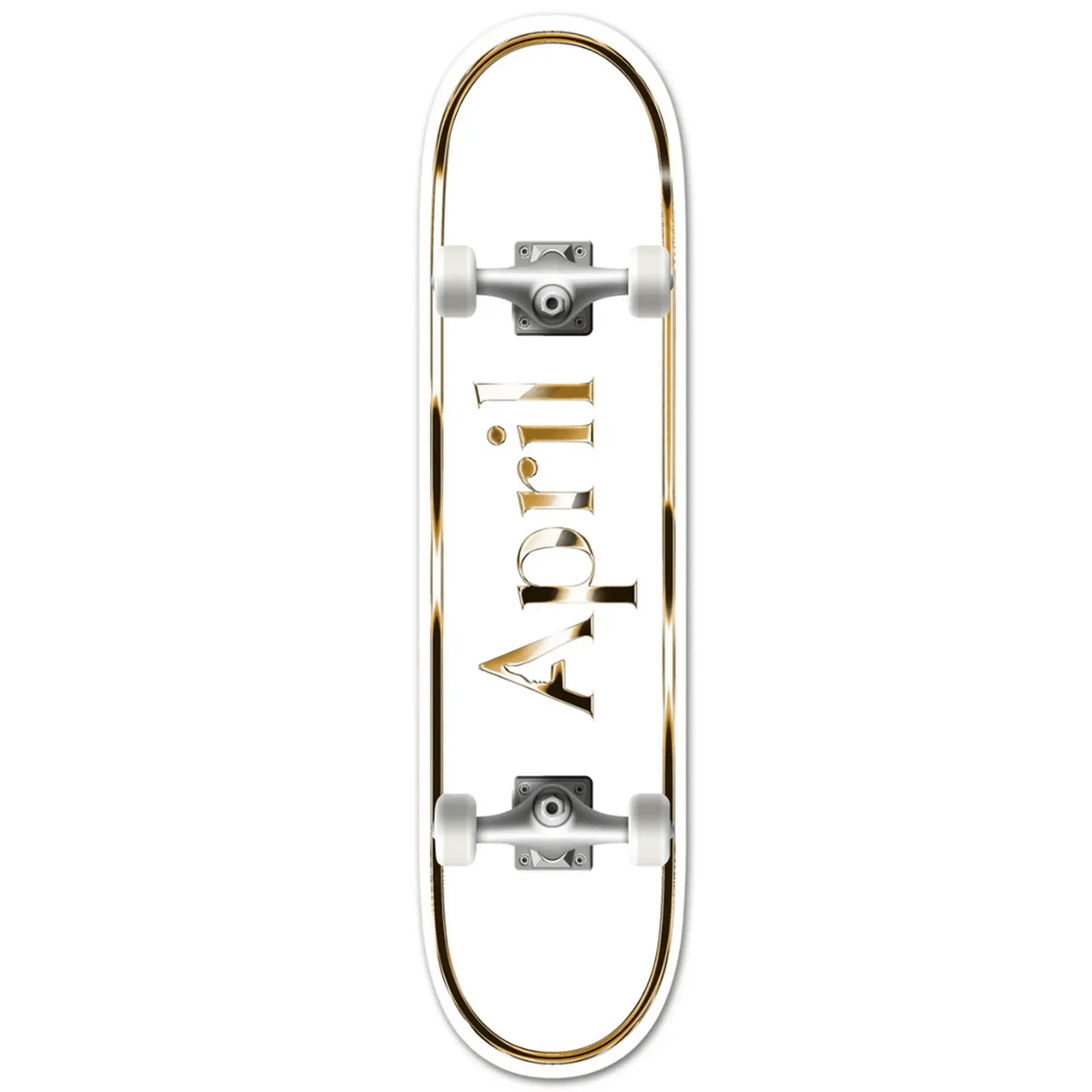 Planche Complète April OG Logo White Gold 8.25"
