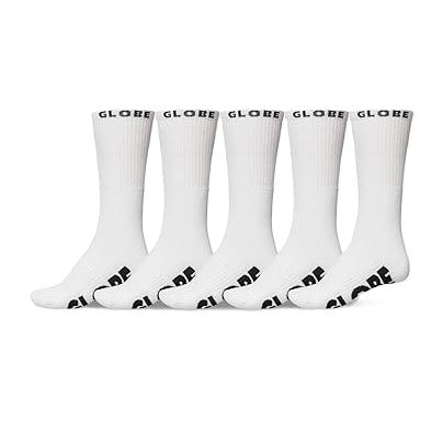 Chaussettes Globe Whiteout Pack de 5