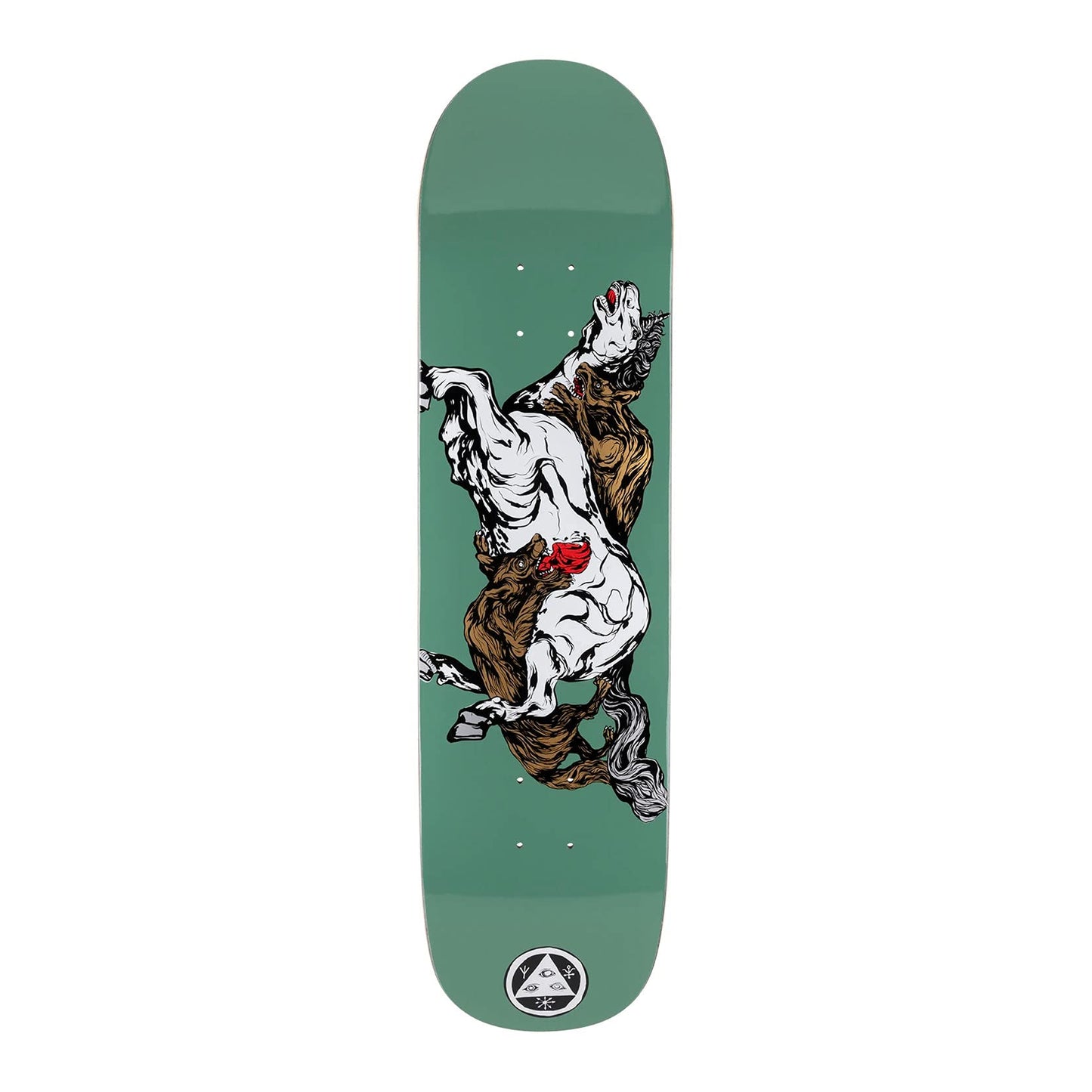 Planche Welcome Goodbye Horses Bunyip 8.25" Jade
