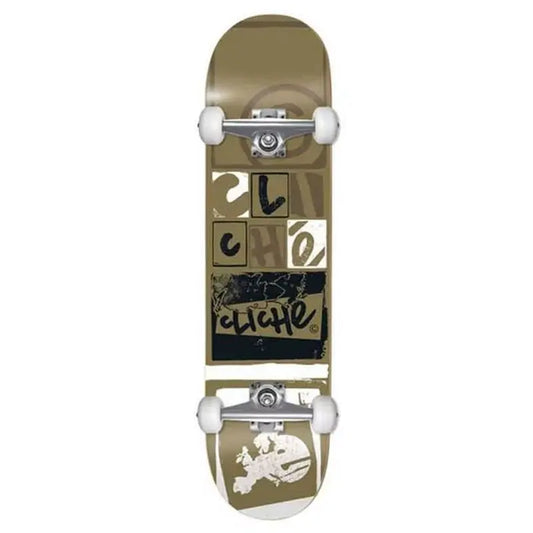 Planche Complète Cliché Letter Gold 7.75"
