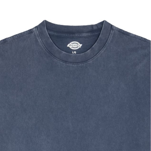Tee-Shirt Dickies Baker Washed Blue