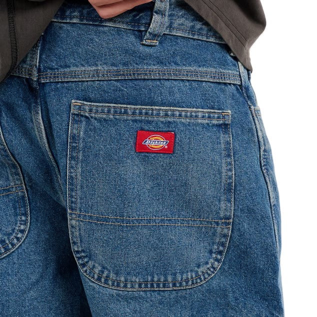 Pantalon Dickies Double Knee Blue Washed Denim