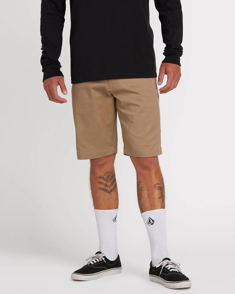Short Volcom Frickin MDN 21 Khaki