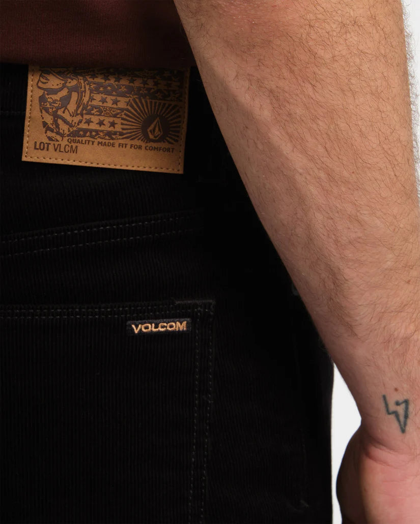 Pantalon Volcom Solver 5 Cord Black