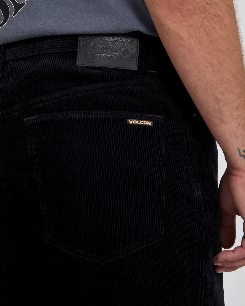 Pantalon Volcom Billow Tapered Cord Black