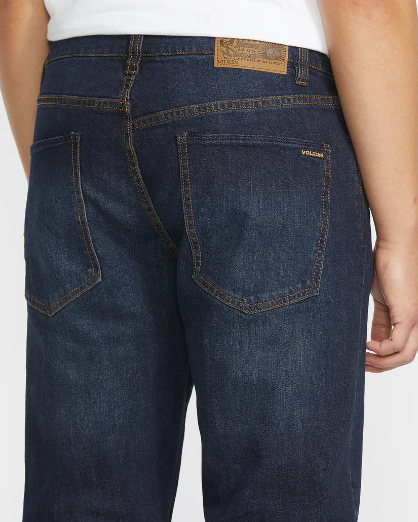 Pantalon Volcom Solver Denim New Vintage Blue