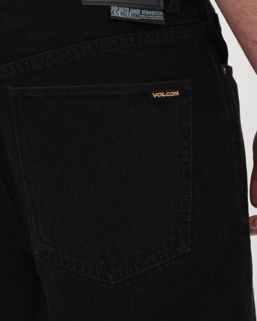 Short Volcom Billow Denim Black