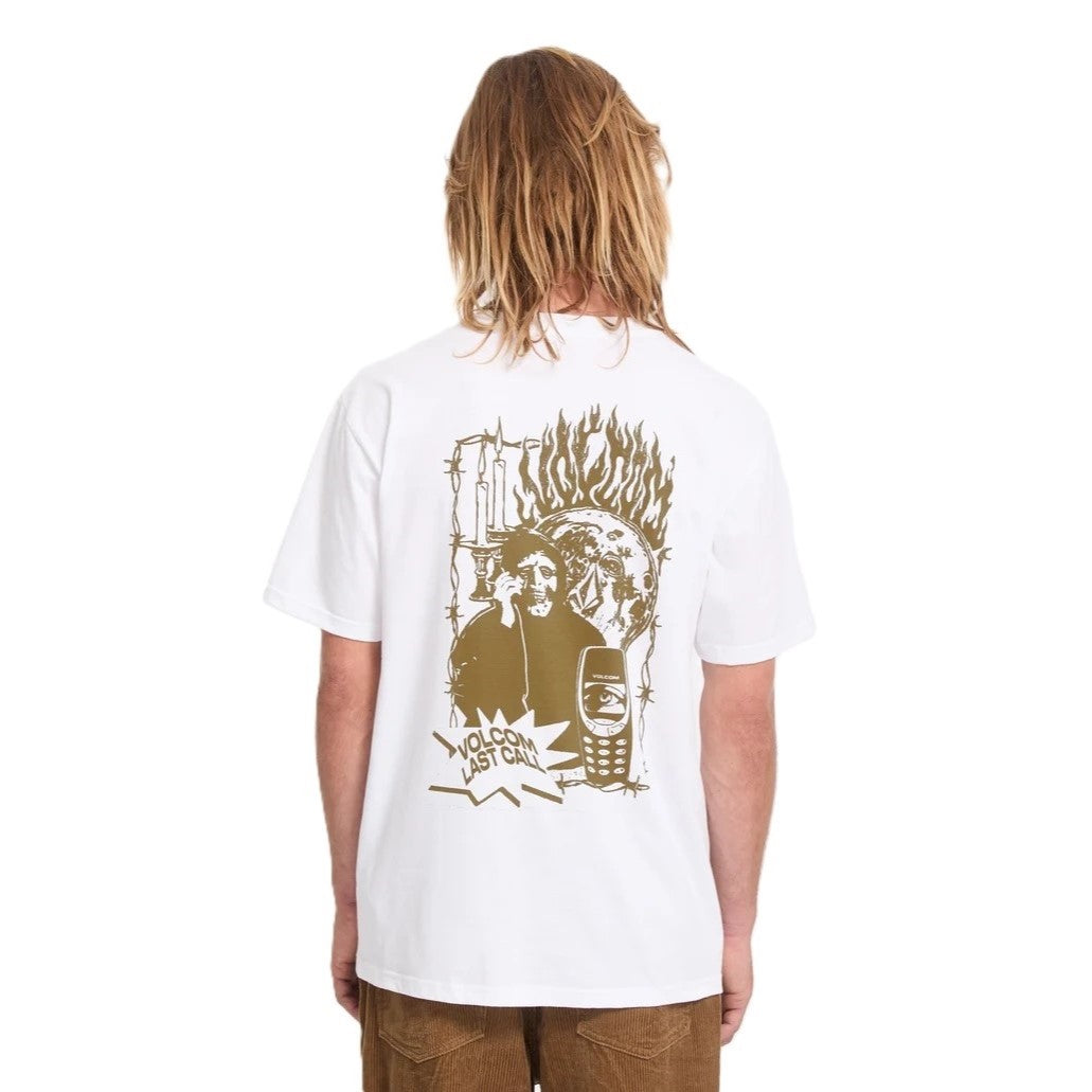 Tee-Shirt Volcom Last Call White