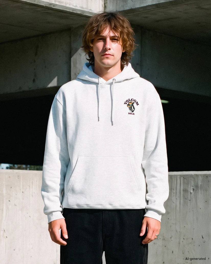 Sweat Volcom Nodder Bone Heather