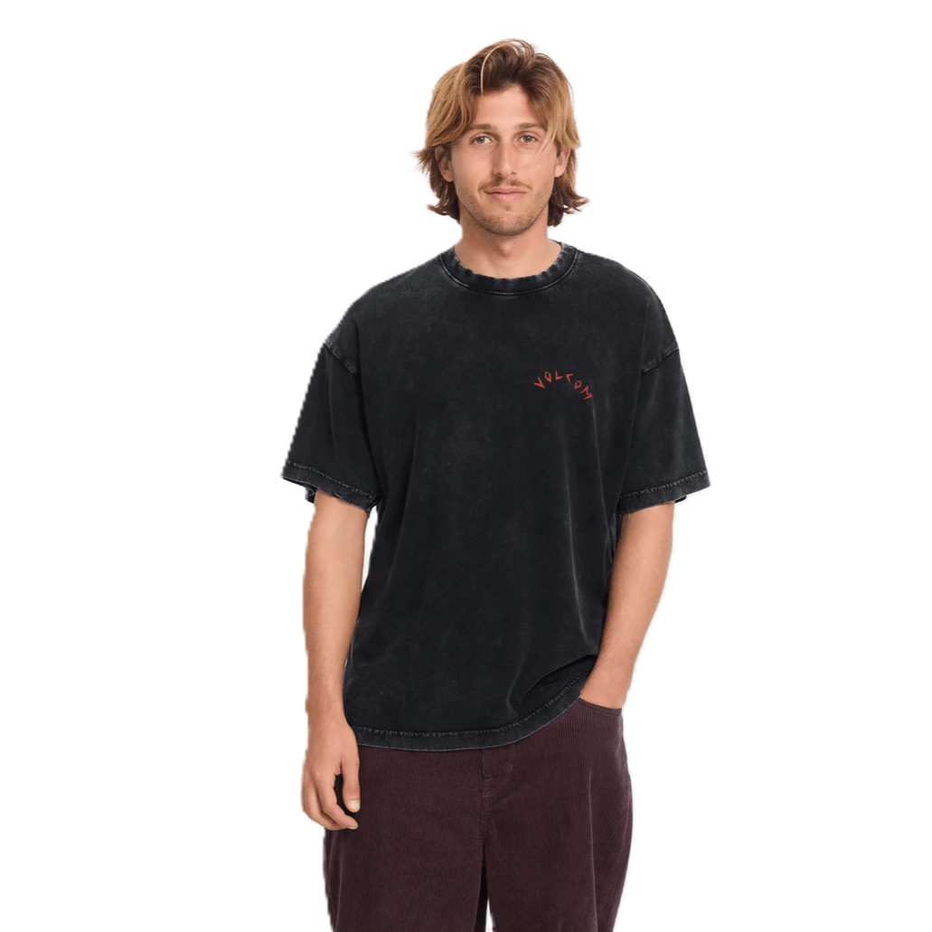 Tee-Shirt Volcom Wrong Angel Light Acid Black