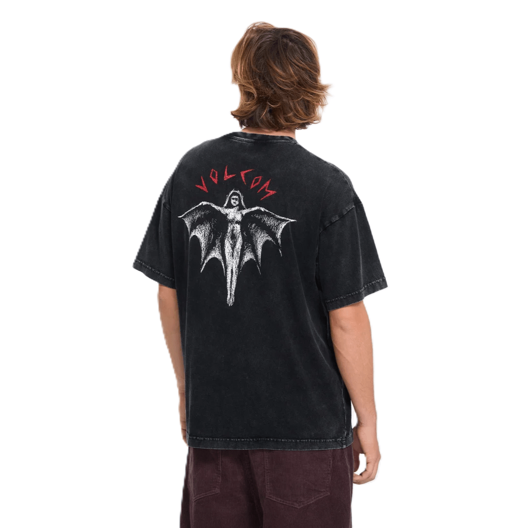 Tee-Shirt Volcom Wrong Angel Light Acid Black