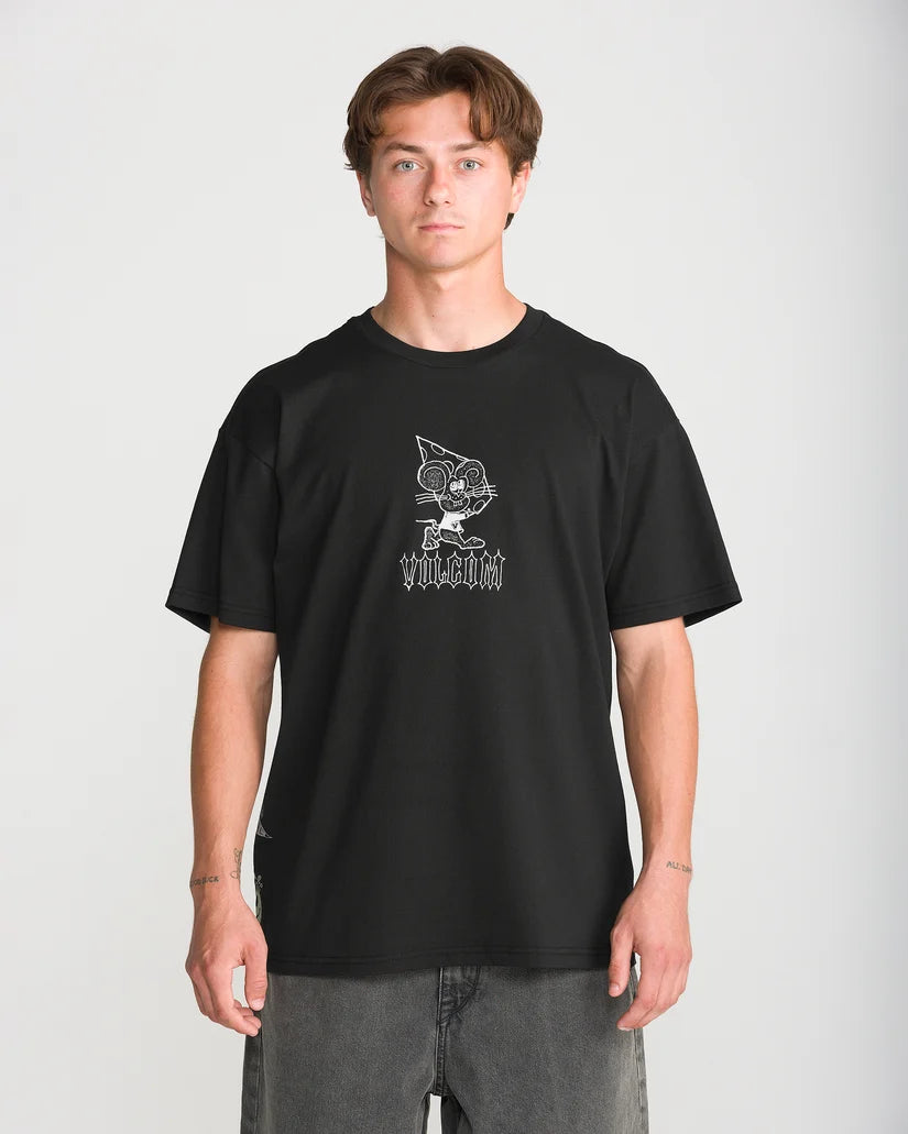 Tee-Shirt Volcom Casey Jones Black