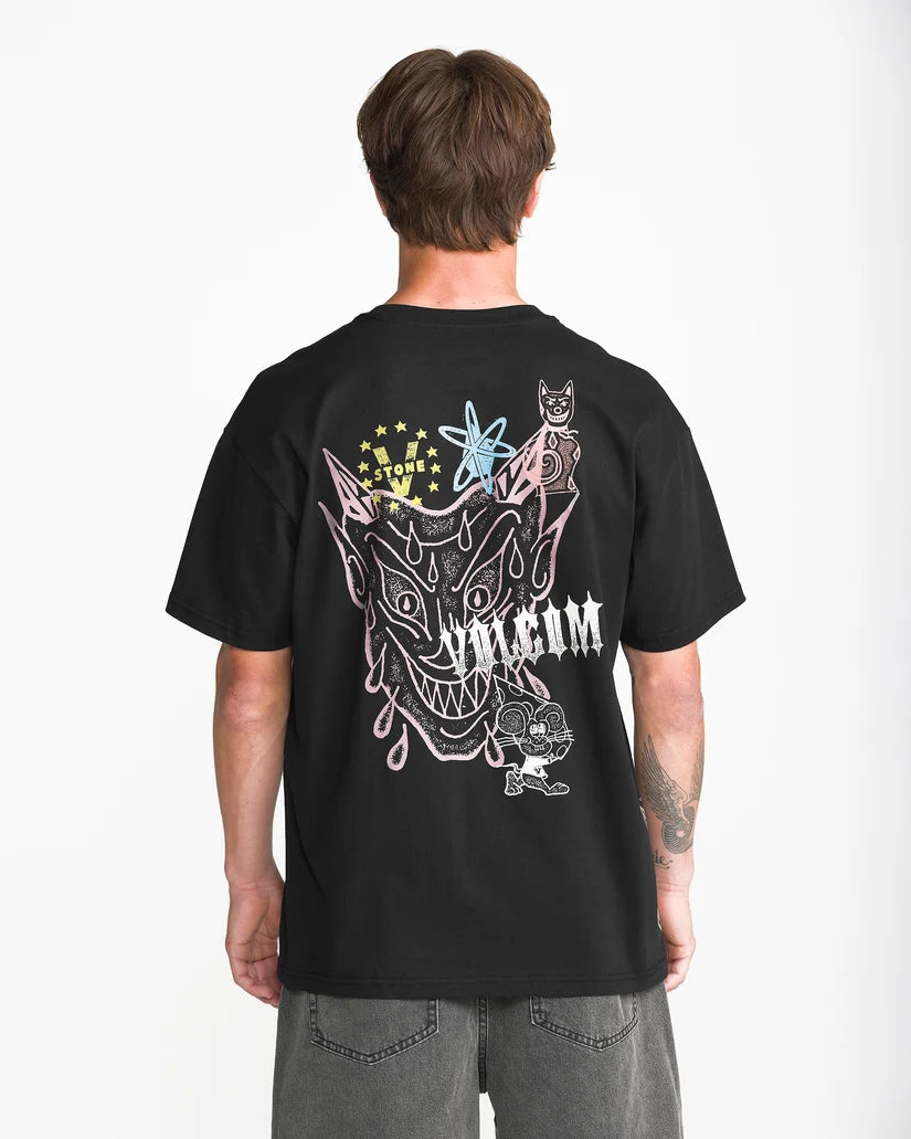 Tee-Shirt Volcom Casey Jones Black