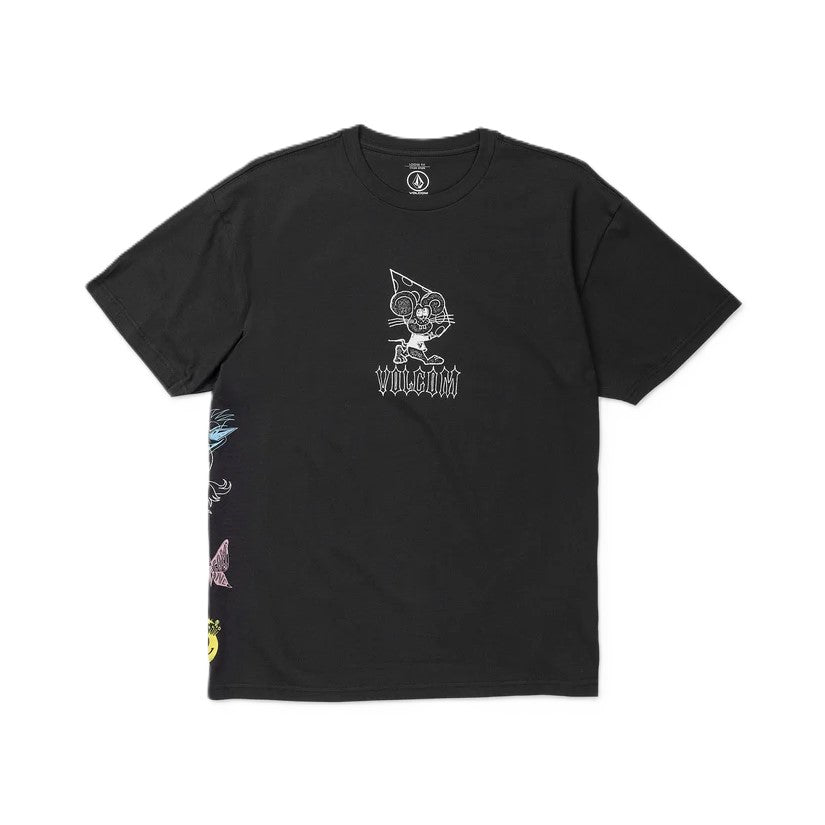 Tee-Shirt Volcom Casey Jones Black