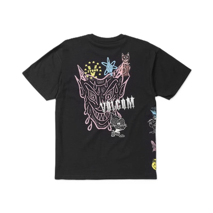 Tee-Shirt Volcom Casey Jones Black