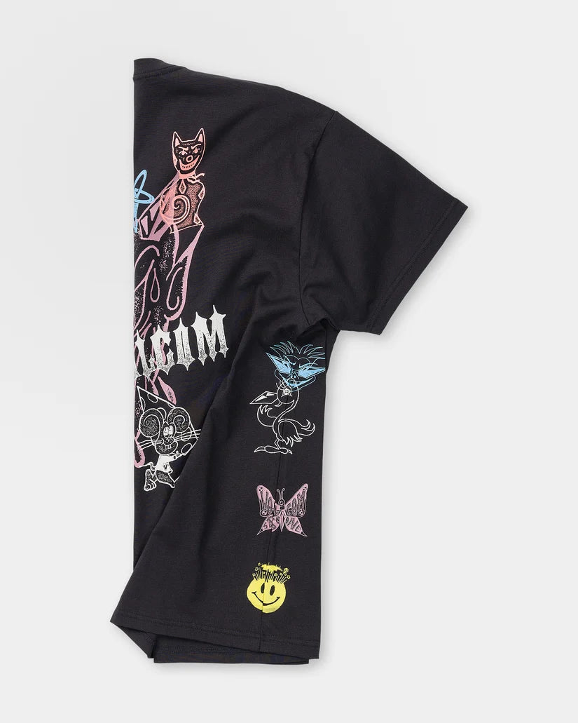 Tee-Shirt Volcom Casey Jones Black
