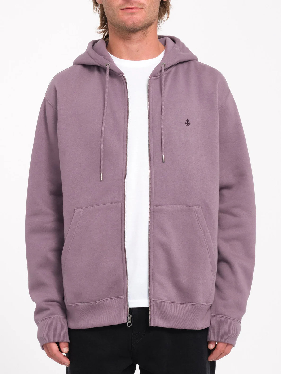 Sweat à capuche Volcom Single Stone Violet