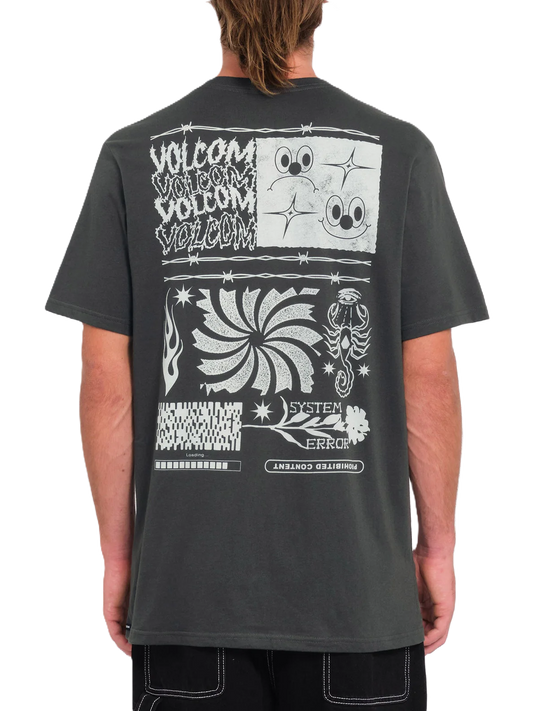 Tee-Shirt Volcom System Error Stealth