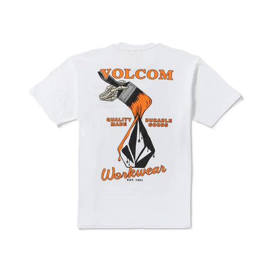 Tee-Shirt Volcom Enamel White