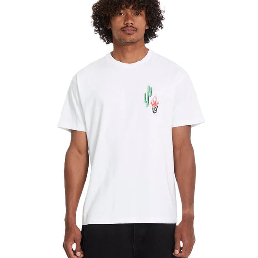 Tee-Shirt Volcom Mickey Mason II White