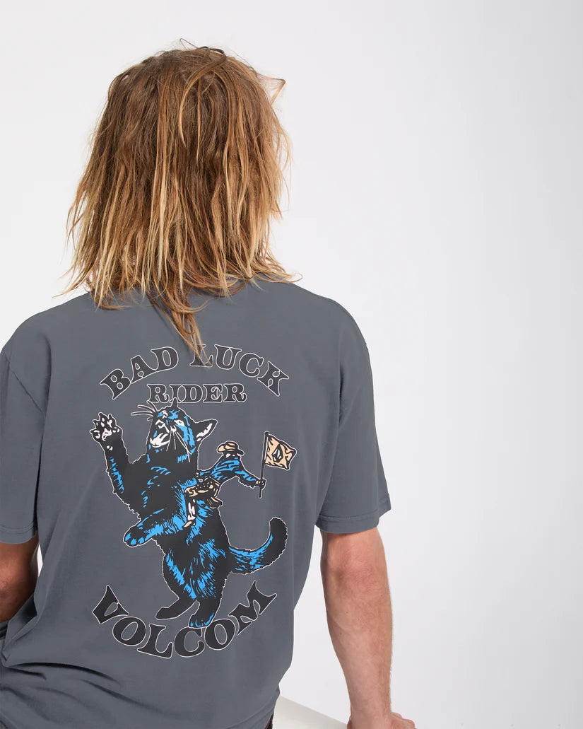 Tee-Shirt Volcom Bad Luck Storm Blue