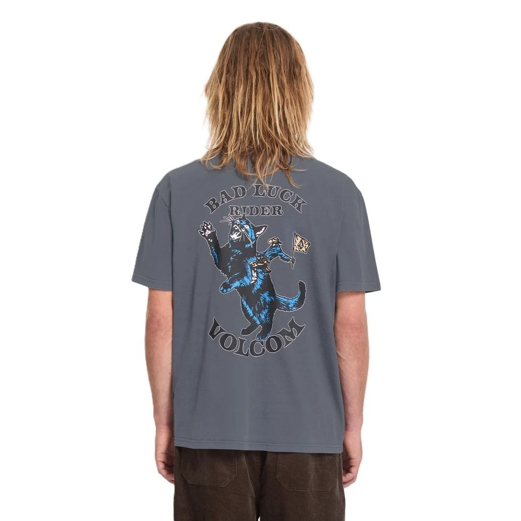 Tee-Shirt Volcom Bad Luck Storm Blue