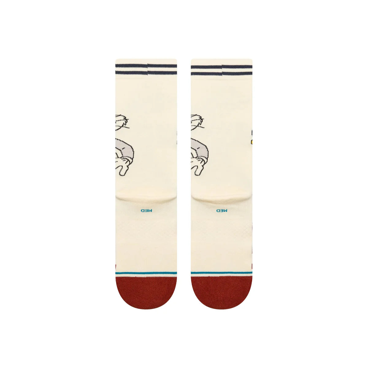 Chaussette Stance Bugs Vintage White