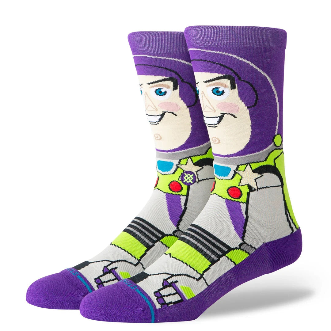 Chaussettes Stance Buzz Crew Purple