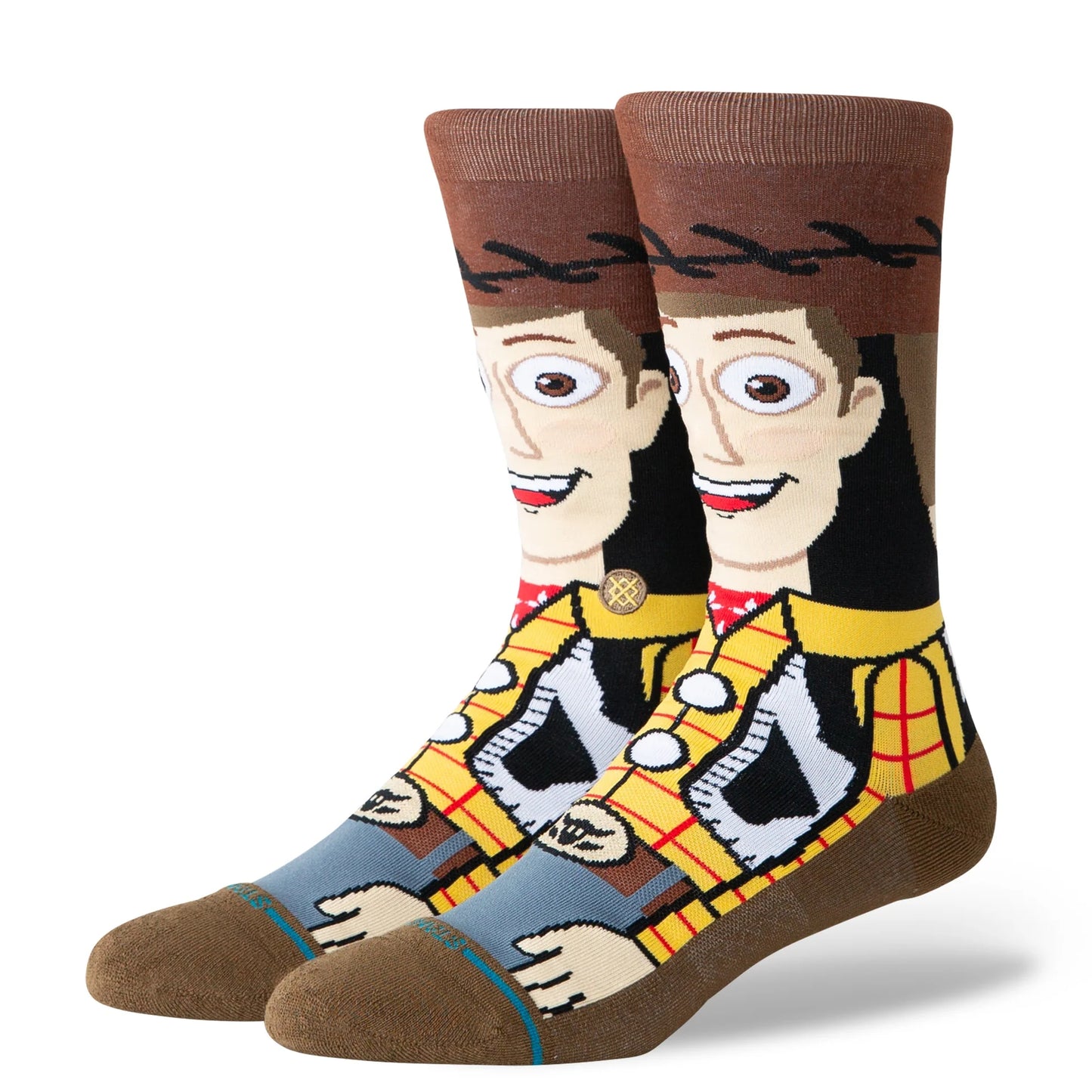 Chaussettes Stance Woody Crew Brown