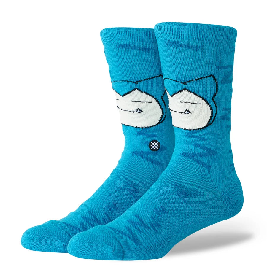Chaussettes Stance x Pokemon Snorlax Sleepy Crew Teal