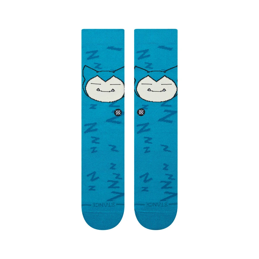 Chaussettes Stance x Pokemon Snorlax Sleepy Crew Teal