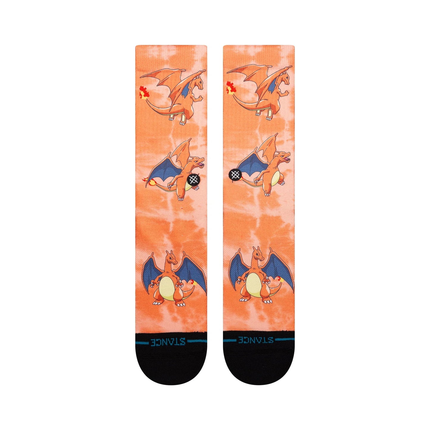 Chaussettes Stance Charizard Orange