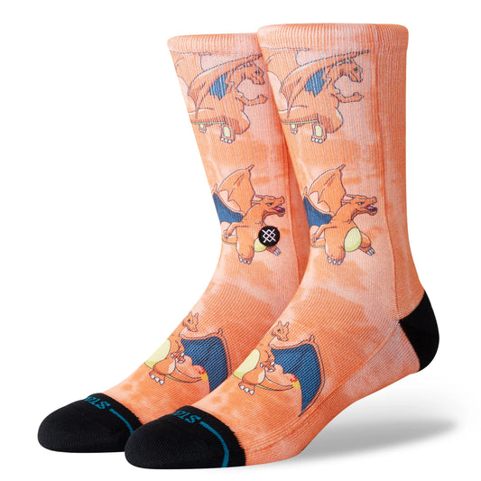 Chaussettes Stance Charizard Orange