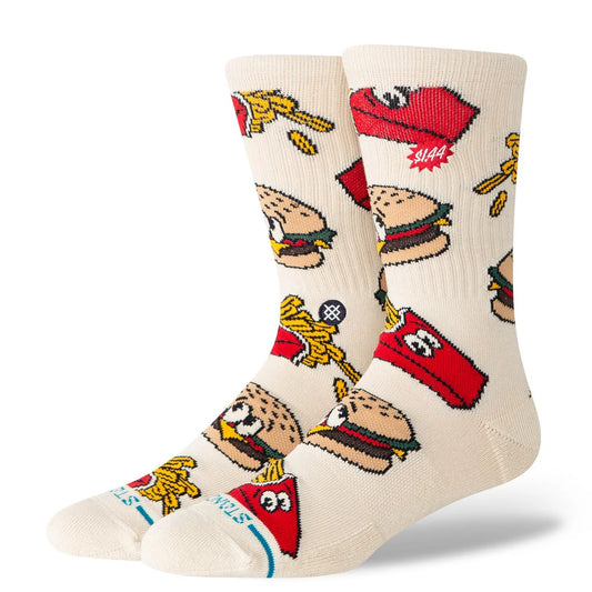 Chaussettes Stance Combo Meal Crew Tan
