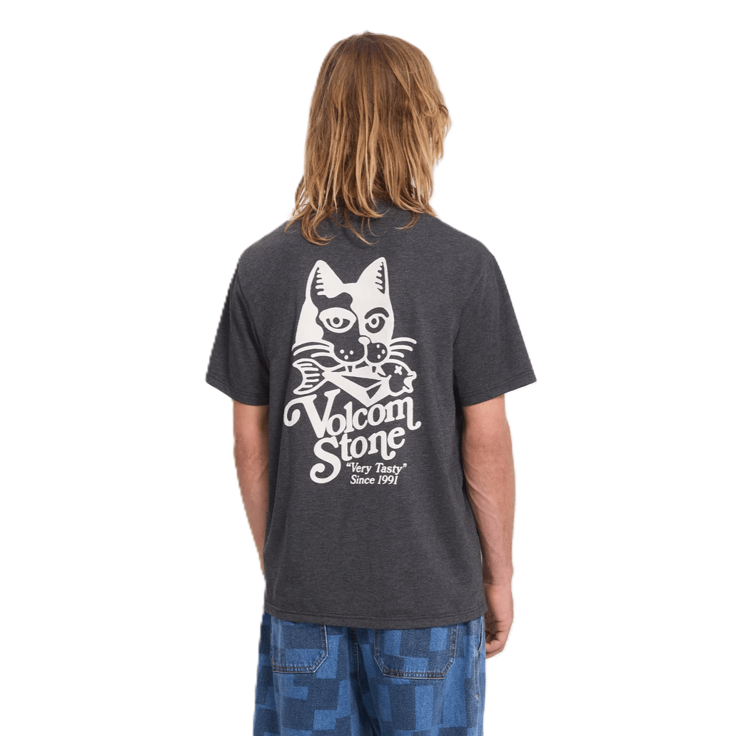 Tee-Shirt Volcom Tasty Heather Black