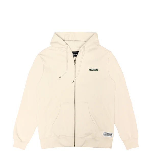 Sweat Jacker Angels Zip Beige