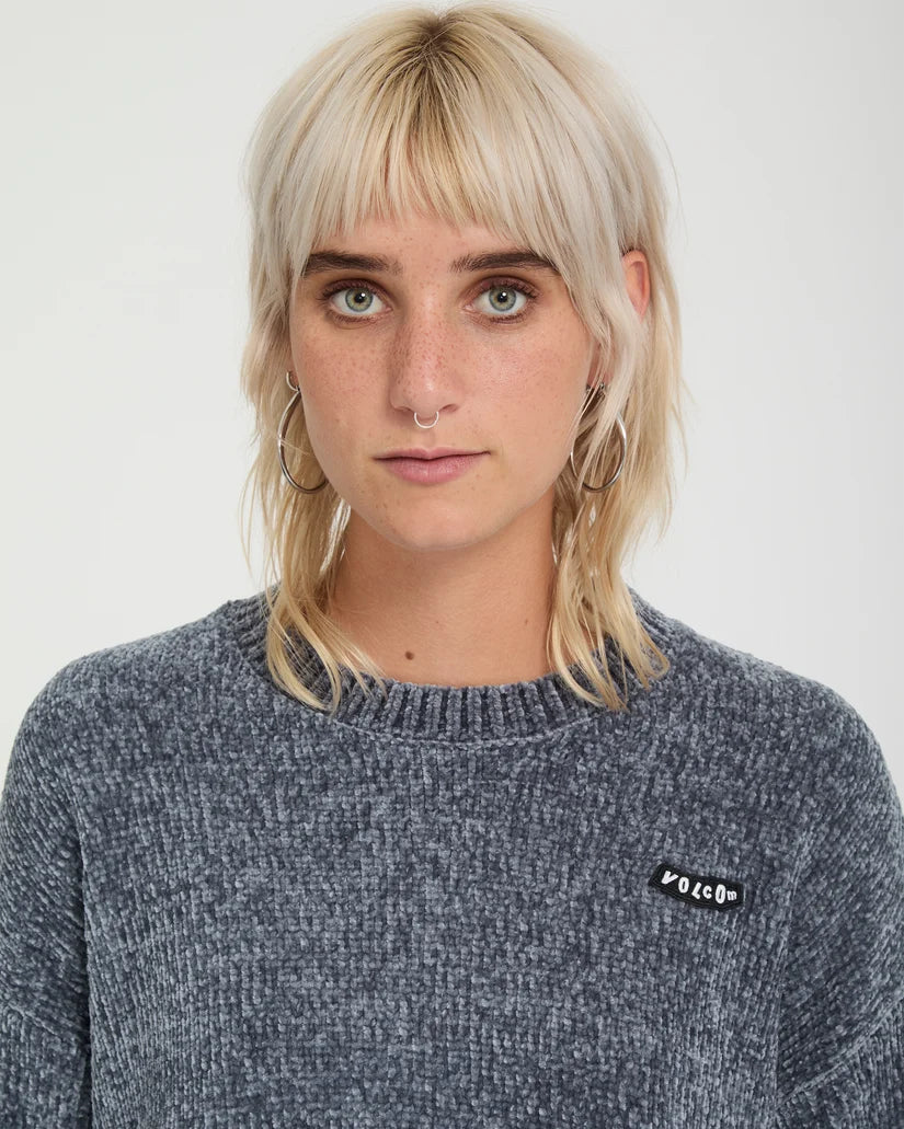Sweat Femme Volcom Bubble Tease Storm SRB