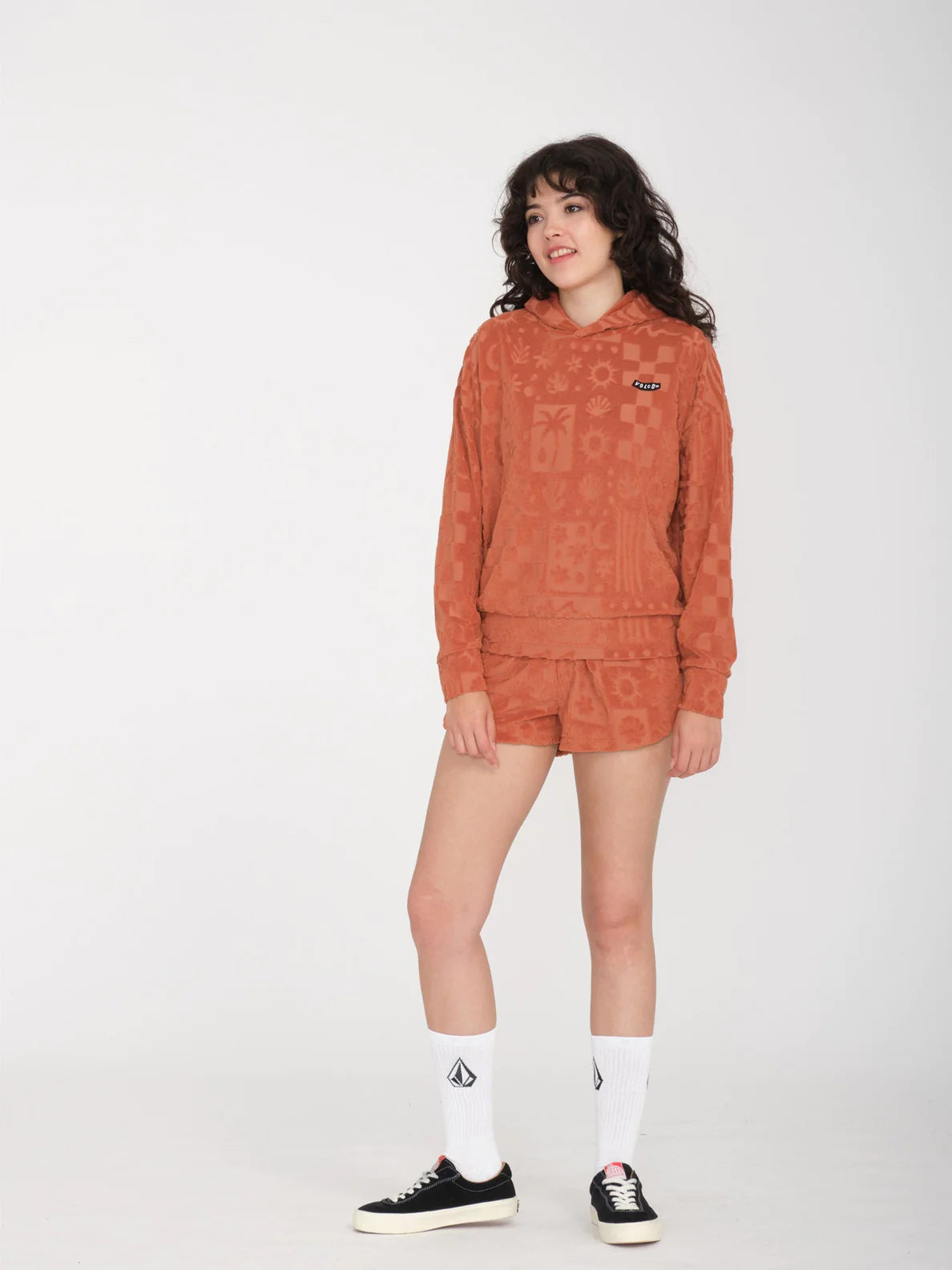 Short Femme Volcom Sunny Wild Terry Cloth