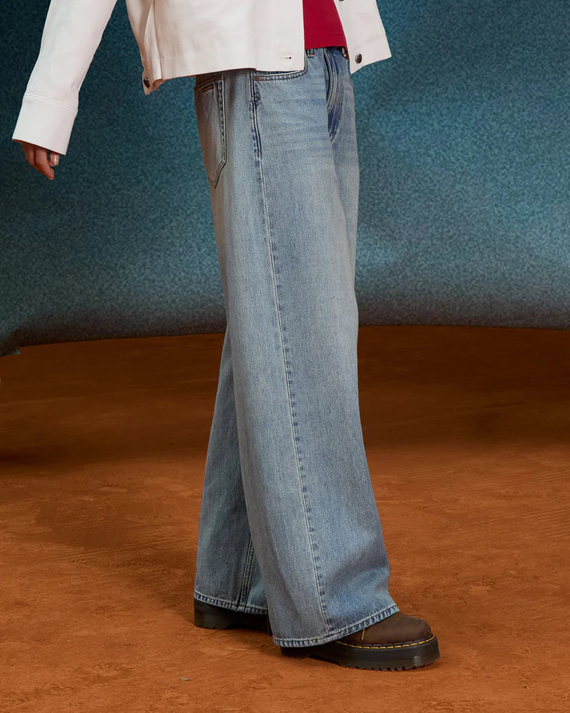 Pantalon Femme Volcom Beeggy Denim BDW