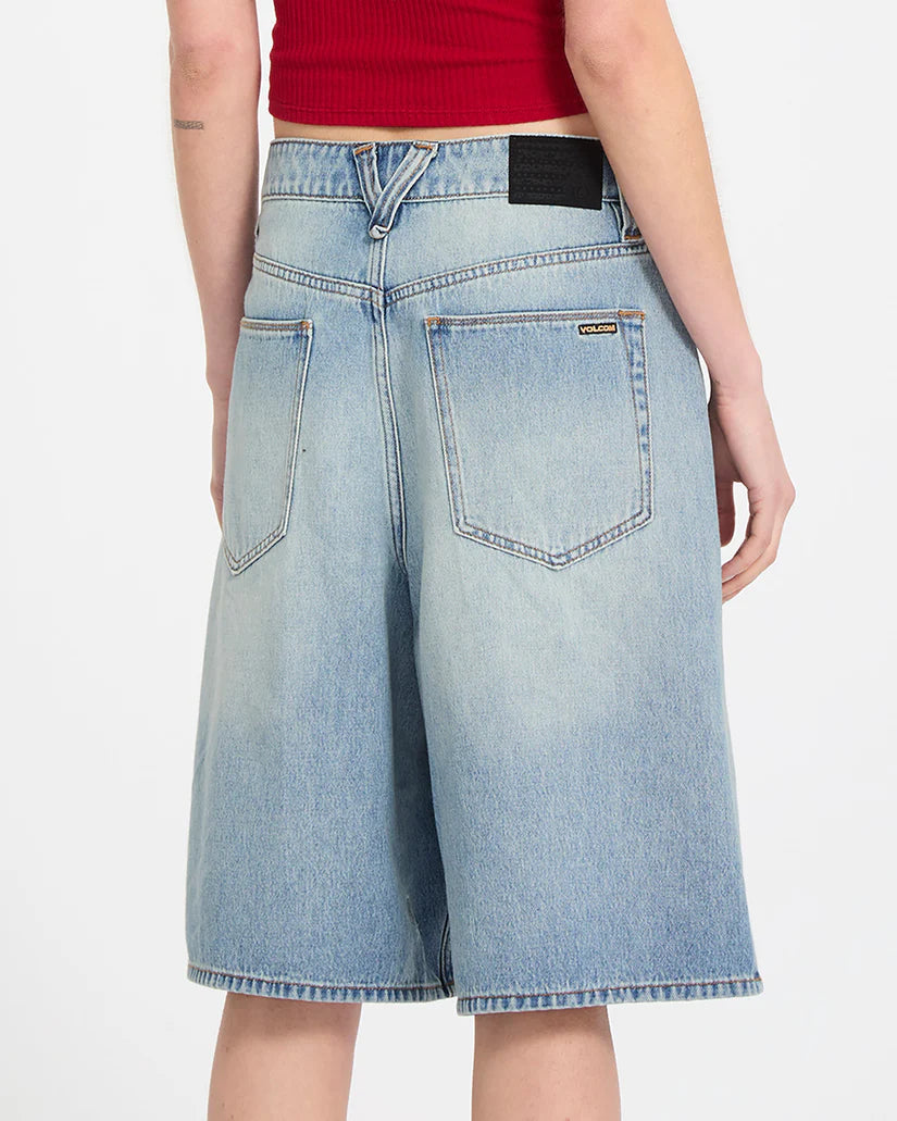Short Femme Volcom Beeggy Denim BDW