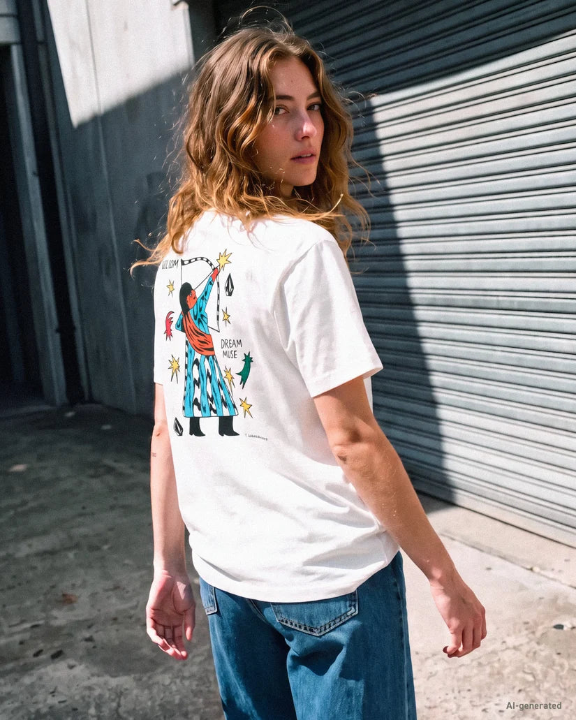 Tee-Shirt Volcom Radical Daze Up OFW
