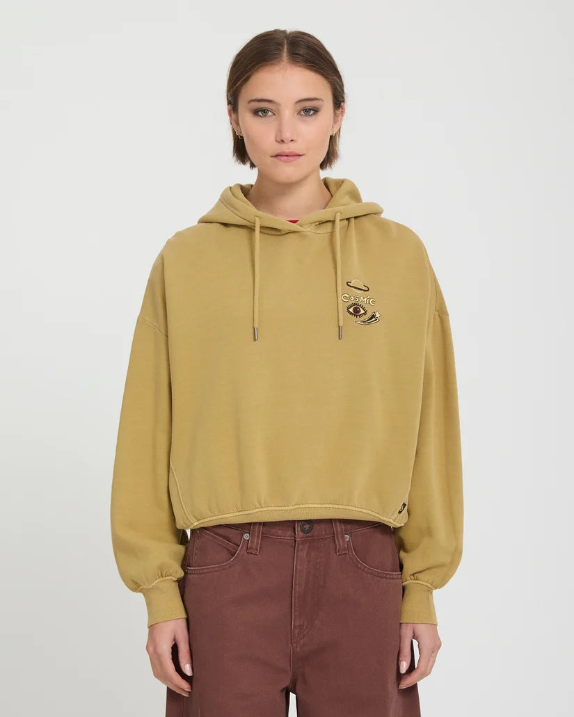 Sweat Femme Volcom Ozzy I Mustard