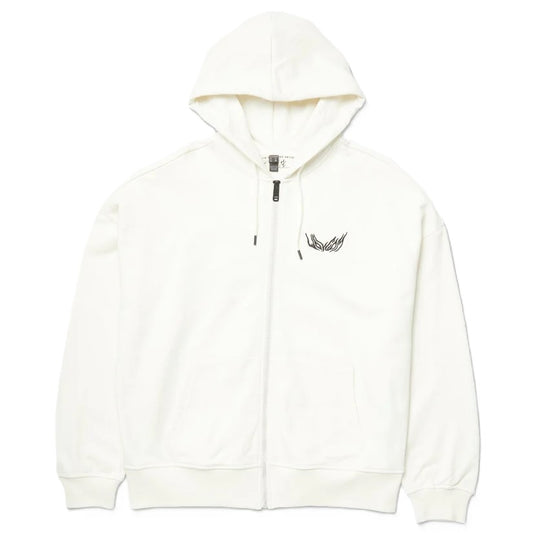Sweat Volcom Alix Zip Snow White